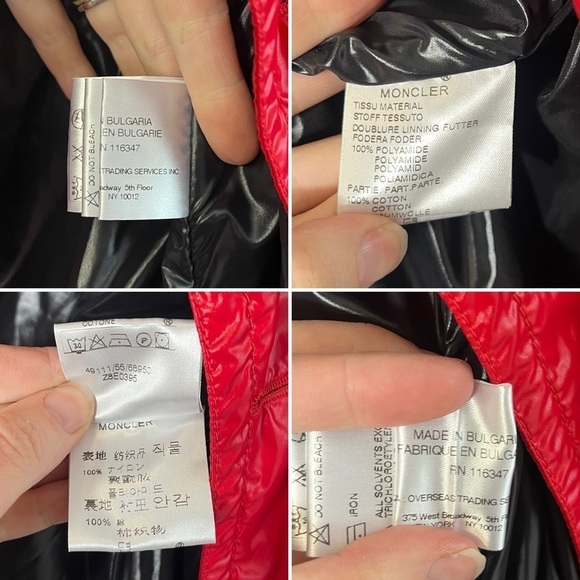 MONCLER Y2K Shiny Nylon Double Breasted Trench Coat Jacket - Picture 11 of 16